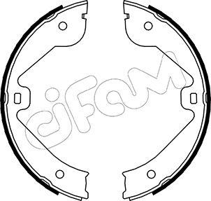 Cifam 153-244 - Bremsbackensatz, Feststellbremse alexcarstop-ersatzteile.com