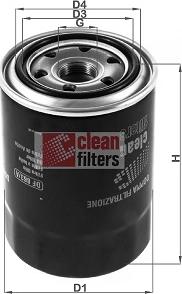 Clean Filters DF 863/A - Ölfilter alexcarstop-ersatzteile.com