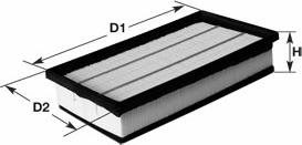 Clean Filters MA1135 - Luftfilter alexcarstop-ersatzteile.com