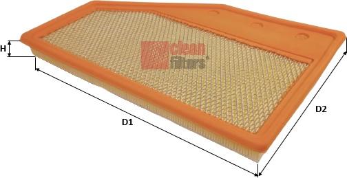 Clean Filters MA3503 - Luftfilter alexcarstop-ersatzteile.com