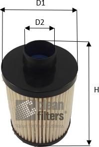 Clean Filters MG1677 - Kraftstofffilter alexcarstop-ersatzteile.com