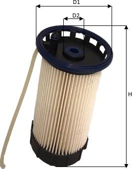 Clean Filters MG3621 - Kraftstofffilter alexcarstop-ersatzteile.com