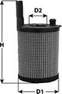 Clean Filters ML 059/B - Ölfilter alexcarstop-ersatzteile.com