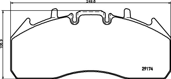 Cobreq N-1502 - Bremsbelagsatz, Scheibenbremse alexcarstop-ersatzteile.com