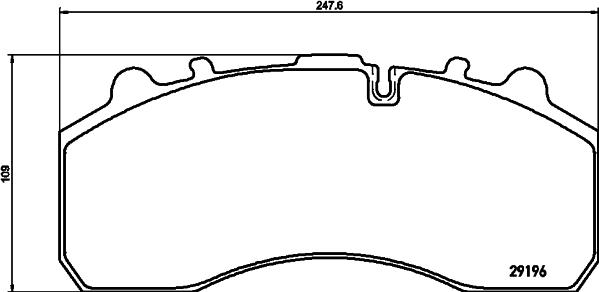 Cobreq N-733 - Bremsbelagsatz, Scheibenbremse alexcarstop-ersatzteile.com