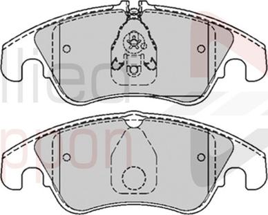 Comline ADB01789 - Bremsbelagsatz, Scheibenbremse alexcarstop-ersatzteile.com