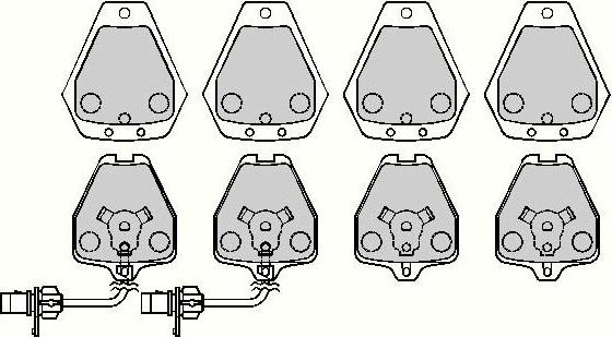 Comline ADB11764 - Bremsbelagsatz, Scheibenbremse alexcarstop-ersatzteile.com