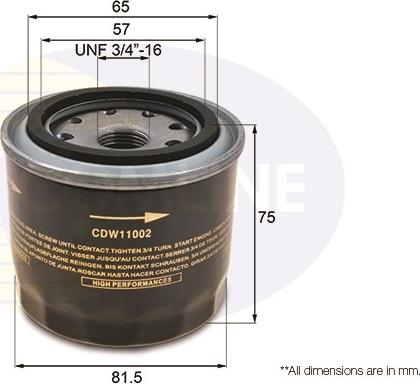 Comline CDW11002 - Ölfilter alexcarstop-ersatzteile.com