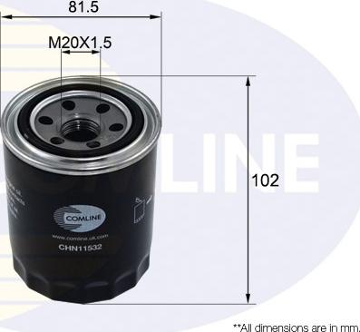 Comline CHN11532 - Ölfilter alexcarstop-ersatzteile.com