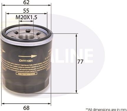 Comline CHY11001 - Ölfilter alexcarstop-ersatzteile.com