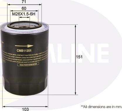 Comline CMB11351 - Ölfilter alexcarstop-ersatzteile.com