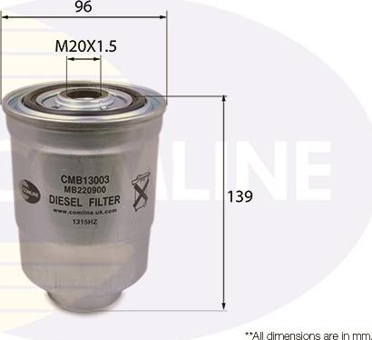 Comline CMB13003 - Kraftstofffilter alexcarstop-ersatzteile.com