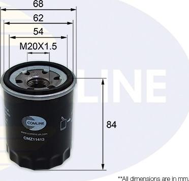 Comline CMZ11413 - Ölfilter alexcarstop-ersatzteile.com