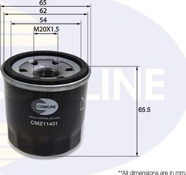 Comline CMZ11431 - Ölfilter alexcarstop-ersatzteile.com