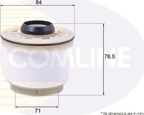 Comline CTY13045 - Kraftstofffilter alexcarstop-ersatzteile.com