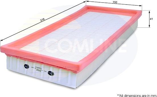 Comline EAF493 - Luftfilter alexcarstop-ersatzteile.com