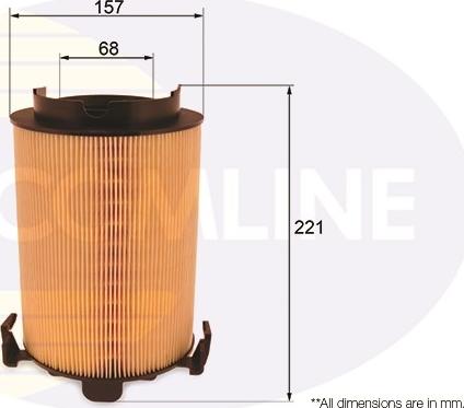 Comline EAF548 - Luftfilter alexcarstop-ersatzteile.com