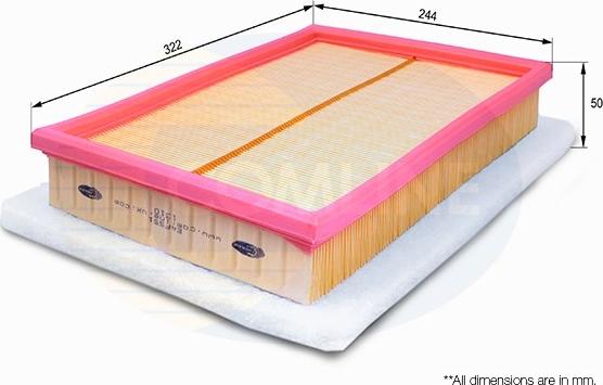 Comline EAF551 - Luftfilter alexcarstop-ersatzteile.com