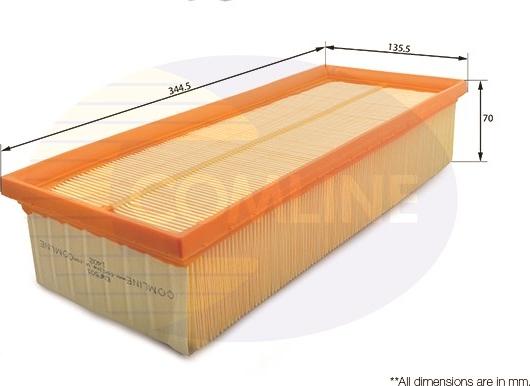 Comline EAF501 - Luftfilter alexcarstop-ersatzteile.com