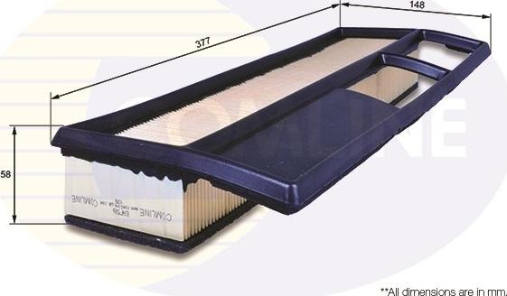 Comline EAF589 - Luftfilter alexcarstop-ersatzteile.com