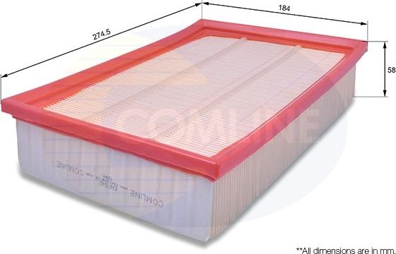 Comline EAF642 - Luftfilter alexcarstop-ersatzteile.com