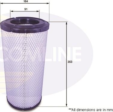 Comline EAF749 - Luftfilter alexcarstop-ersatzteile.com