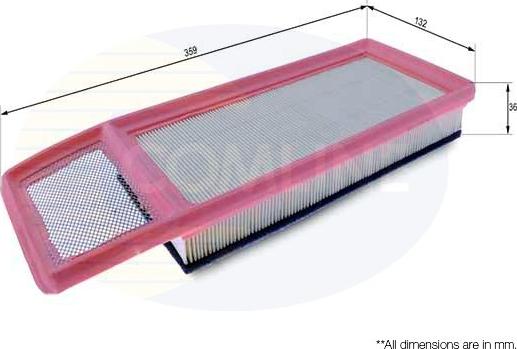 Comline EAF788 - Luftfilter alexcarstop-ersatzteile.com