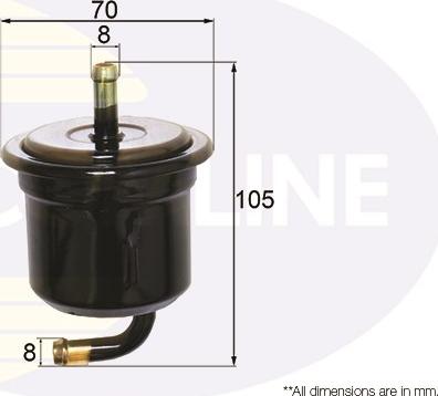 Comline EFF051 - Kraftstofffilter alexcarstop-ersatzteile.com