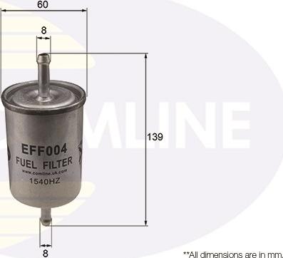 Comline EFF004 - Kraftstofffilter alexcarstop-ersatzteile.com