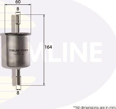 Comline EFF010 - Kraftstofffilter alexcarstop-ersatzteile.com