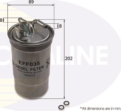 Comline EFF035 - Kraftstofffilter alexcarstop-ersatzteile.com