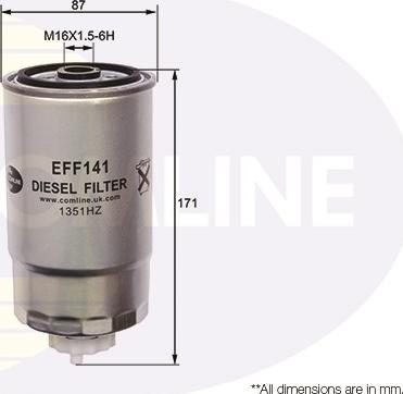 Comline EFF141 - Kraftstofffilter alexcarstop-ersatzteile.com