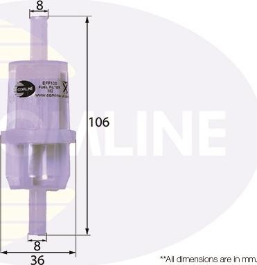 Comline EFF100 - Kraftstofffilter alexcarstop-ersatzteile.com