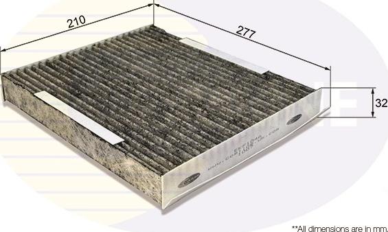 Comline EKF104A - Filter, Innenraumluft alexcarstop-ersatzteile.com