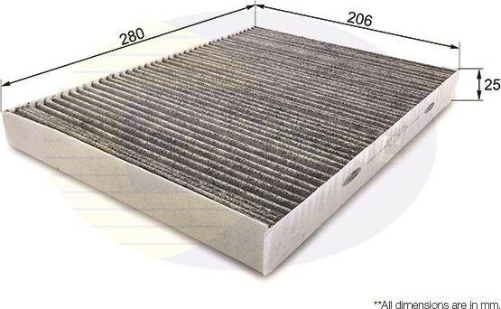 Comline EKF112A - Filter, Innenraumluft alexcarstop-ersatzteile.com