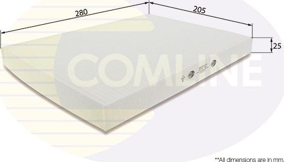 Comline EKF112 - Filter, Innenraumluft alexcarstop-ersatzteile.com