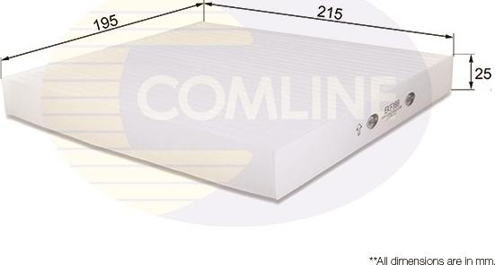 Comline EKF188 - Filter, Innenraumluft alexcarstop-ersatzteile.com