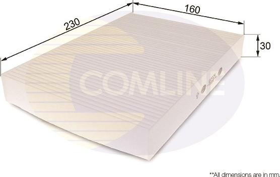 Comline EKF124 - Filter, Innenraumluft alexcarstop-ersatzteile.com