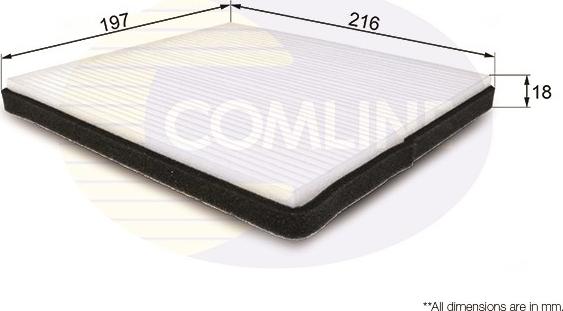 Comline EKF126 - Filter, Innenraumluft alexcarstop-ersatzteile.com