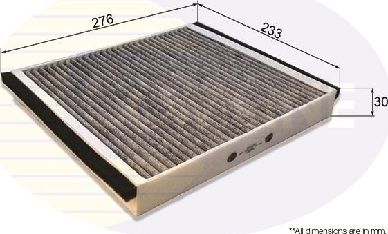 Comline EKF123A - Filter, Innenraumluft alexcarstop-ersatzteile.com