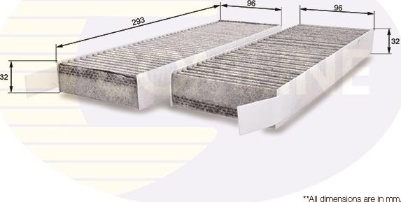 Comline EKF170A - Filter, Innenraumluft alexcarstop-ersatzteile.com