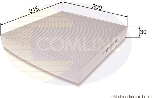 Comline EKF264 - Filter, Innenraumluft alexcarstop-ersatzteile.com