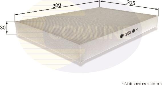 Comline EKF237 - Filter, Innenraumluft alexcarstop-ersatzteile.com