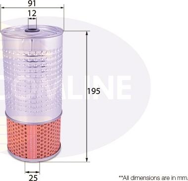 Comline EOF129 - Ölfilter alexcarstop-ersatzteile.com