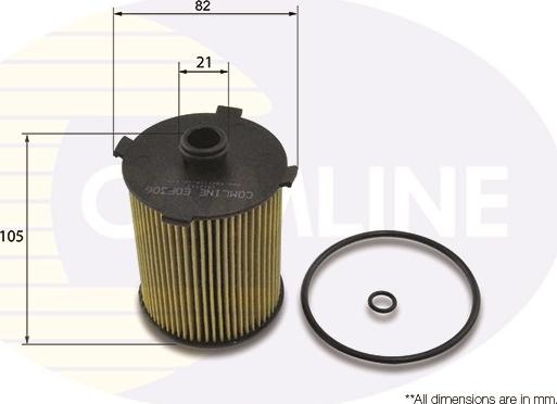 Comline EOF306 - Ölfilter alexcarstop-ersatzteile.com