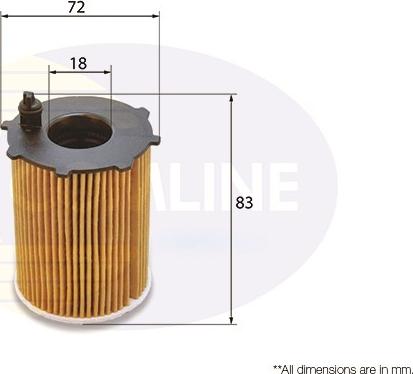 Comline EOF206 - Ölfilter alexcarstop-ersatzteile.com