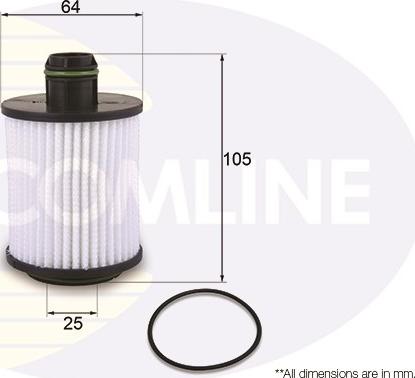 Comline EOF238 - Ölfilter alexcarstop-ersatzteile.com