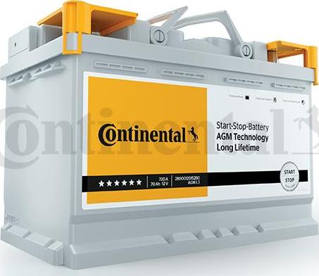 Continental 2800012015280 - Starterbatterie alexcarstop-ersatzteile.com