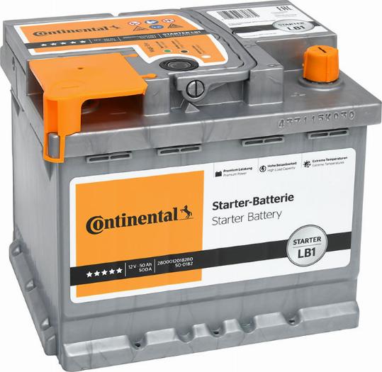 Continental 2800012018280 - Starterbatterie alexcarstop-ersatzteile.com