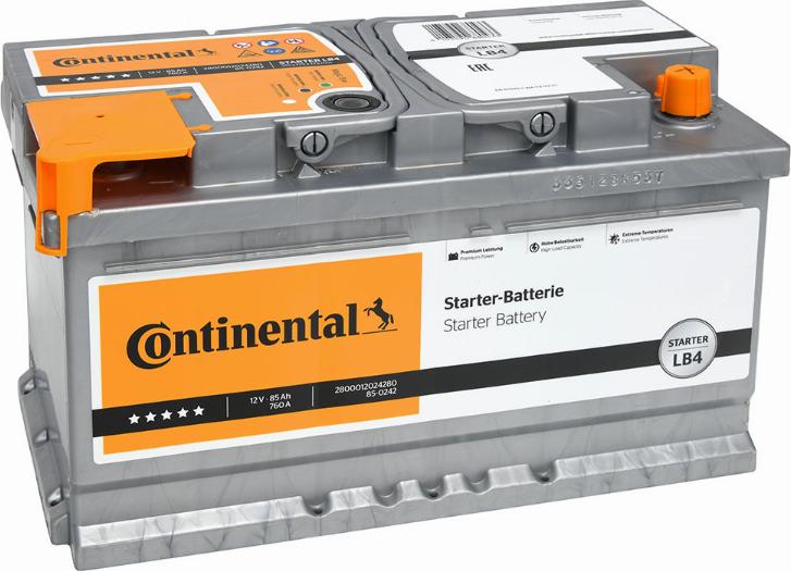 Continental 2800012024280 - Starterbatterie alexcarstop-ersatzteile.com